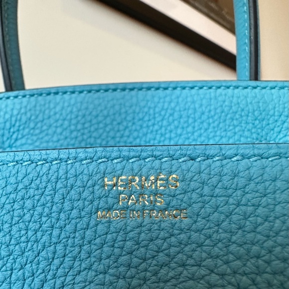 Hermes Birkin 30 Togo Blue de Nord GHW - Picture 11 of 12
